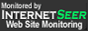 La raggiungibilit del sito  monitarata da InternetSeer