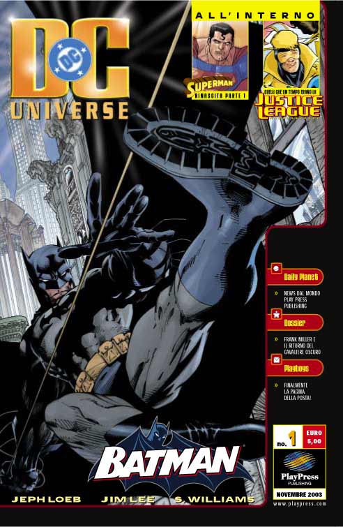 "DC Universe"  una serie della Play Press