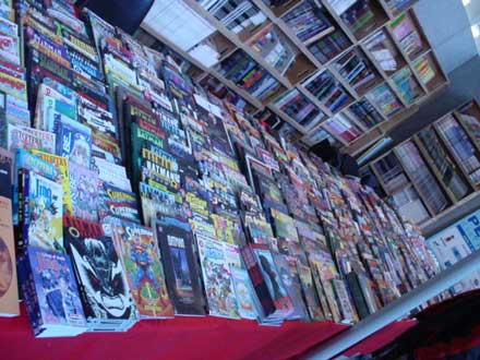 Lo stand della Pegasus: un vero paradiso per i comicsfans!