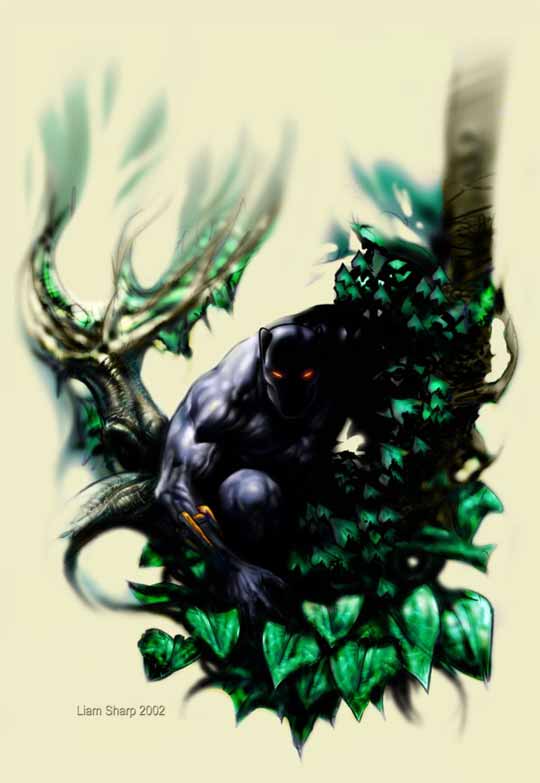 Art by Liam Sharp - Black Panther (c) Marvel
