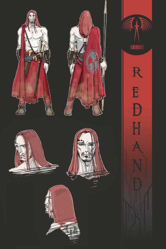 Redhand (c) Kurt Busiek / Mario Alberti