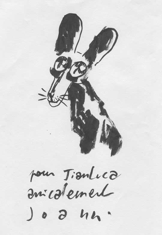 Disegno originale di Joann Sfar