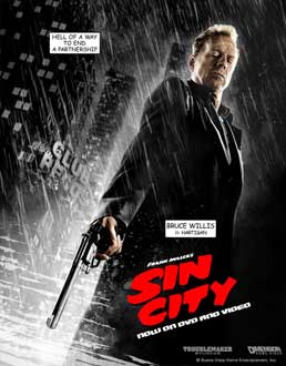 Bruce Willis is Hartigan - Sin City  &  Frank Miller