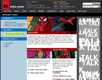 Il sito del cartoon su Spider-Man di MTV