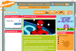 Spectacular Spider-Man sul sito Nickelodeon