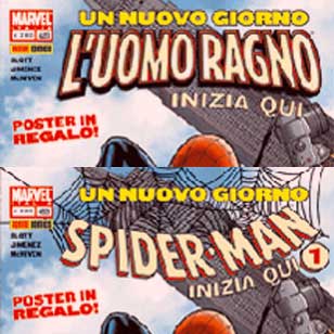 L'Uomo Ragno diventa Spider-Man anche nei fumetti!