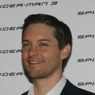 Tobey Maguire durante l'anteprima di Spider-Man 3