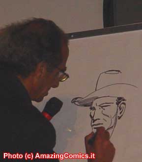Giovanni Ticci inizia a disegnare Tex per il pubblico...